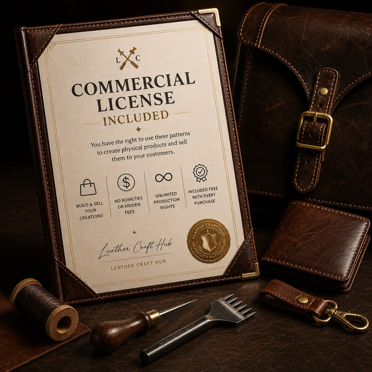 Commercial license document issued in your name